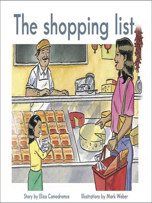 cover image of The shopping list